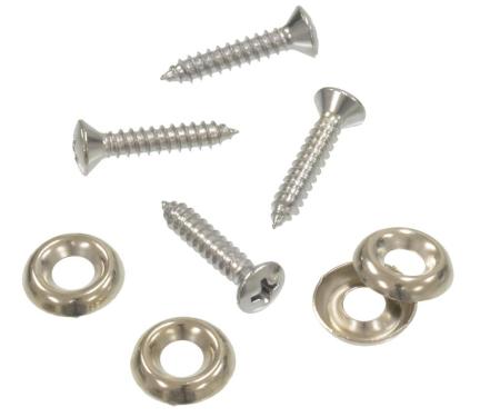 56-62 Carpet Trim Screws and Washers 4 Pieces