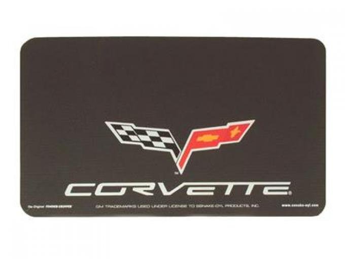Black Fender Gripper Cover With C6 Logo