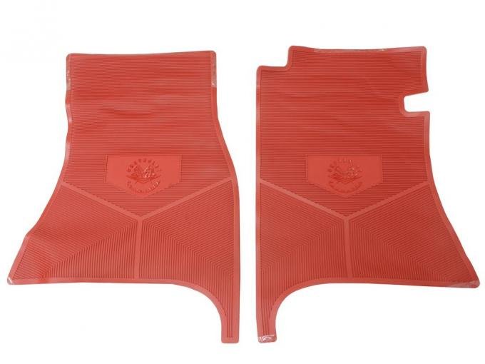 1956-1957 Floor Mat - Legendary Rubber With C1 Logo