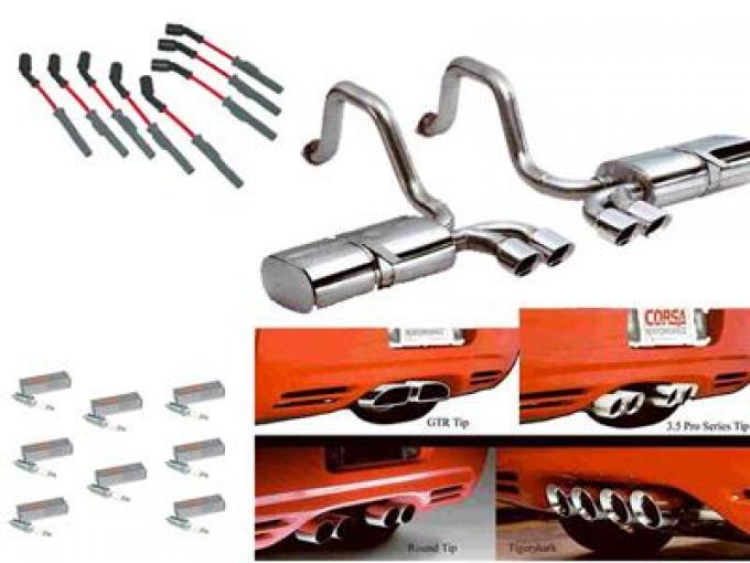 97-04 Engine Performance Package Stage 2 - Corsa Indy 3.5" Tip Exhaust