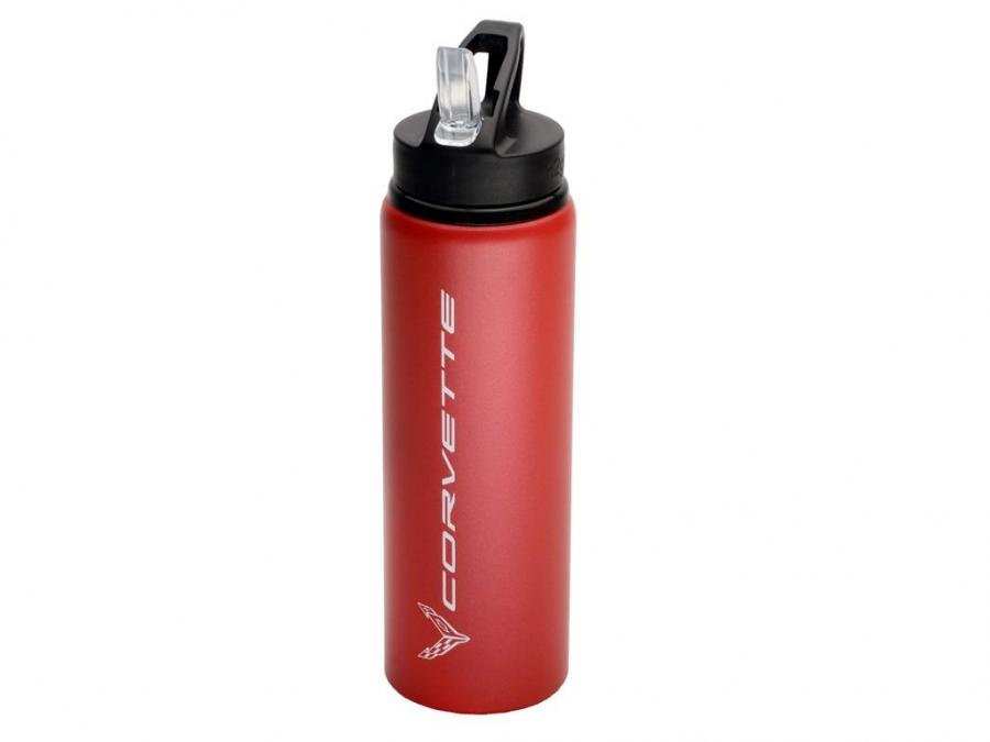 Red Corvette H2GO Water Bottle
