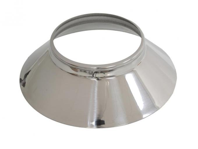 63-65 Wheel Cone - Knock Off Stainless Steel