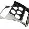 68-71 Center Console For DIN Radio Precut For An Indash CD Player