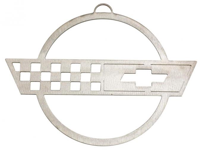 Ornament C4 Corvette Brushed Metal