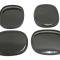 91-96 Blackout Tail Light Cover Kit - Bubble Rear Only - Set Of 4
