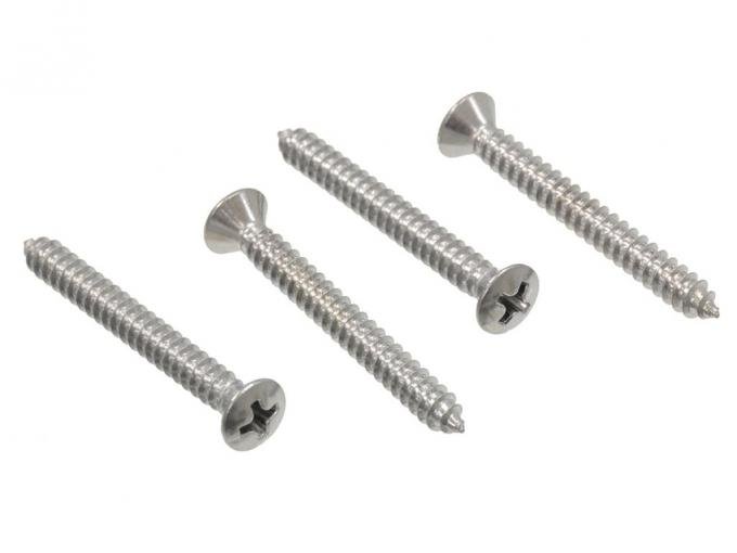 68-76 Sunvisor Support Screws To Windshield Frame - 4 Pieces