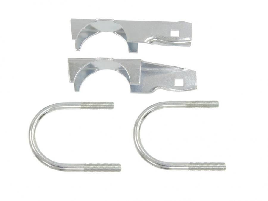 56-62 Center Exhaust Hanger Kit at X Frame