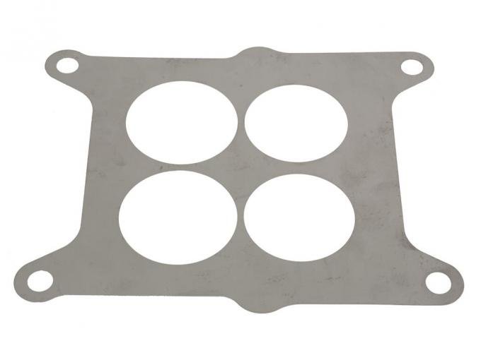 62-65 AFB Carburetor Plate Baffle - 300 Horsepower Stainless Steel