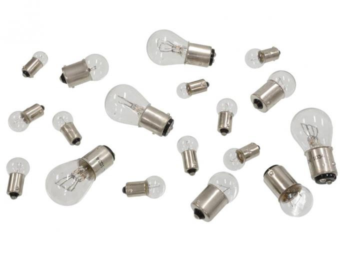 Redline Restomotive® 1958-1959 Chevrolet Corvette 18 Piece Light Bulb Kit