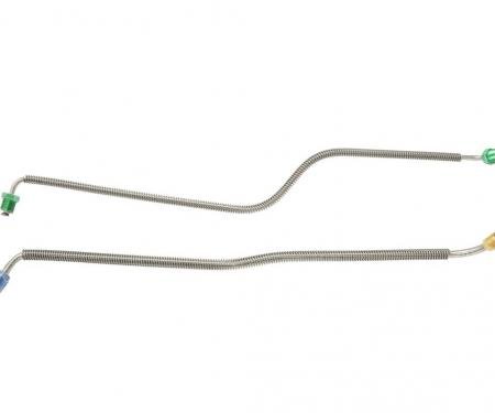 74-82 Brake Line - Master Cylinder - Stainless Steel Front And Rear Power