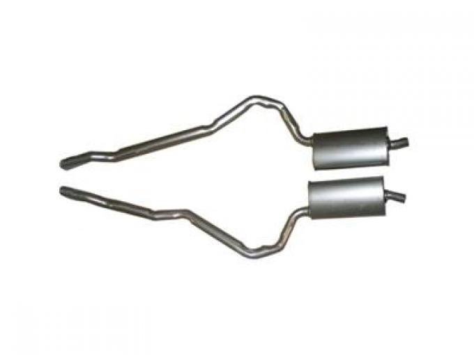 68-72 Muffler 2" 4 Speed OEM Style Welded