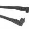 61-62 Door Main Weatherstrip - Includes Plastic Push In Clips