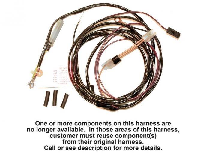 74-75 Rear Window Defrost / Defroster Wire Harness