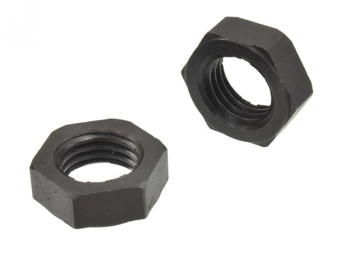 53-62 Front A-arm / Control Arm Shaft Jam Nut - Lower Outer - Set Of 2