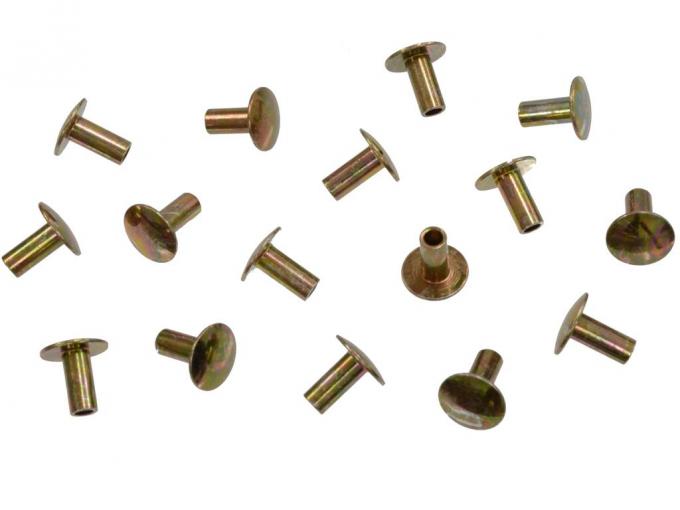 58-62 Headlight Adjustment To Bucket - Mount Rivets - Set Of 16