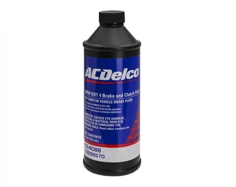 GM Brake And Clutch Fluid Dot 4 - 16 Ounces