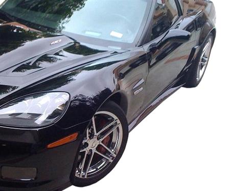 06-13 Side Skirt Set Carbon Fiber Z06 Grand Sport Reproduction