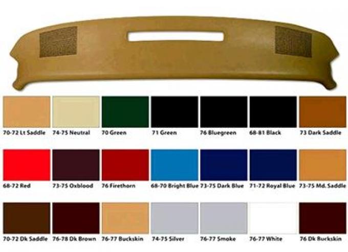 70-76 Dash Pad - Complete Upper