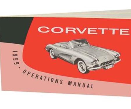59 Owners Manual - Quality Reprints!