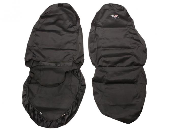 97-04 Seat Protectors - Black