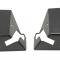 86-88 Roof Panel Storage Bracket Covers - Black - Pair