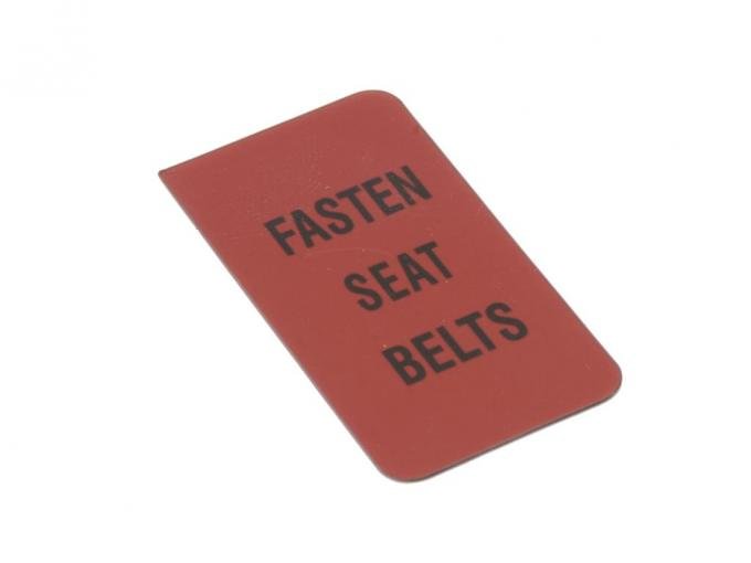 72-76 Seat Belt Warning Lens