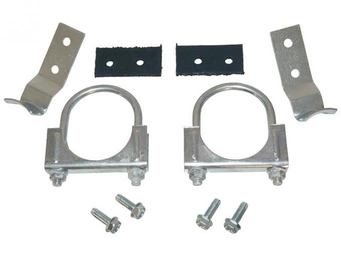 74-79 Center Exhaust Hanger - 2" Automatic With Dual Exhaust