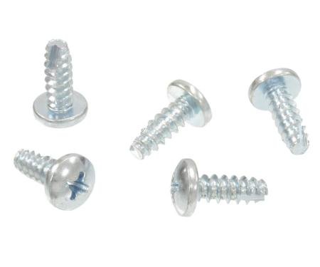 53-62 Steering Column Plate / Jack Hand Clip Screws- Set Of 5