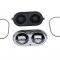 67-82 Chrome Master Cylinder Cap With Gasket And Bails - Warnings On Cap