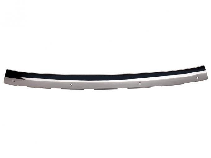 69-75 Convertible Windshield Header Stainless Steel Molding