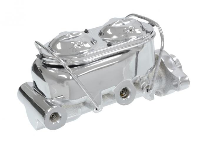 67-76 Chrome Master Cylinder - Except Power Brakes