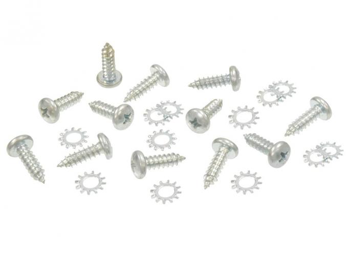 63-67 Rocker Moulding Retainer Screws