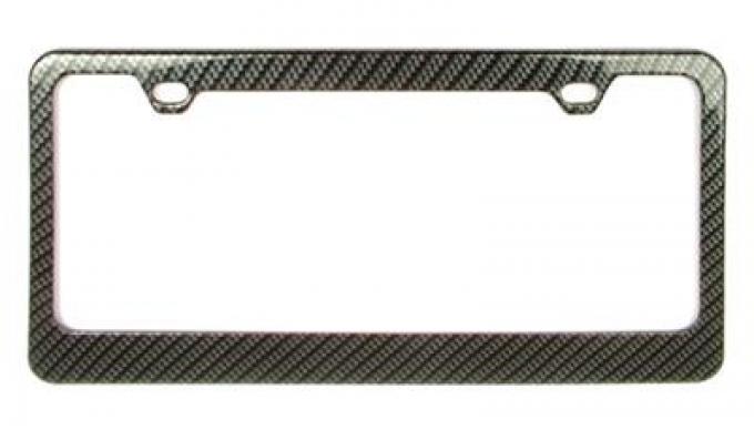 License Plate Frame / Bezel - Carbon Fiber Look