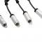 97-19 Spark Plug Wires Set - Delphi / Packard - Includes Heat Shield Tubes