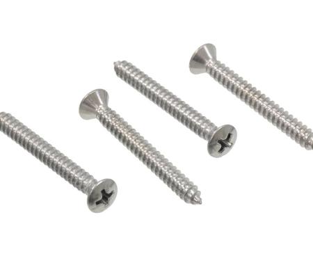 68-76 Sunvisor Support Screws To Windshield Frame - 4 Pieces