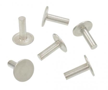 63-82 Spare Tire Rivet Set - Brace To Tray - 6 Pieces