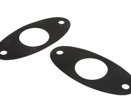 68-75 Rear Soft Top / Convertible Top Latch on DeckLid Bezel Gaskets
