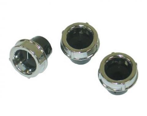 59-60 Heater Knob Set - Includes Fan Air And Temperature - 3 Pieces