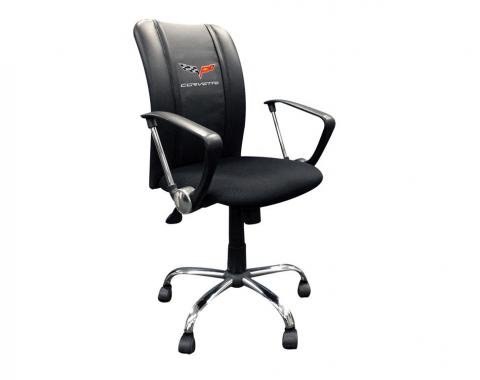 Dreamseat Curve Task Office With Logo