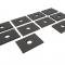 53-62 Body Mount Shim Set - Cardboard - 10 Pieces