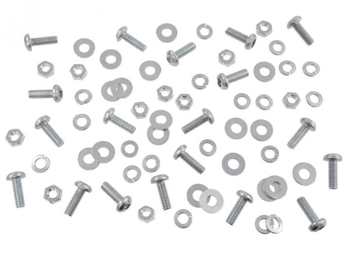 1953-1957 Splash Shield Mount Kit - Clutch Head - 68 Pieces