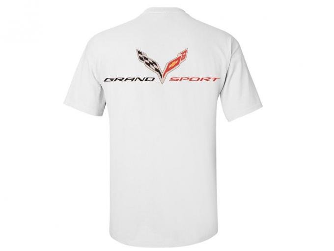 C7 Corvette Grand Sport White T-Shirt