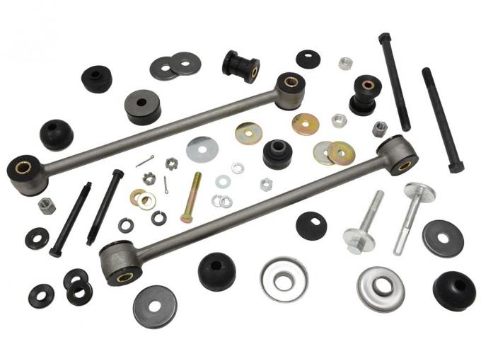 80-82 Rear Suspension - Hardware With Polyurethane Bushings - Kit