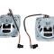 1970-1982 Dash Radio Speakers 4" X 6" 6 Ohm - For Aftermarket Radios