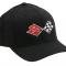 67 Hat - Black Flex Fit With C2 Emblem ( L / XL ) Fits 7-3/8"-7-5/8"