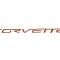 05-13 Corvette Rear Bumper Lettering Kit - Polyurethane