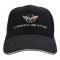 Black Hat With C5 Liquid Metal Logo