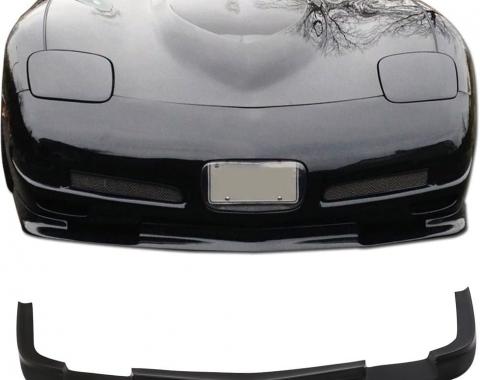 Corvette ZR1 Style Front Splitter Spoiler, Carbon Flash Finish, 1997-2004