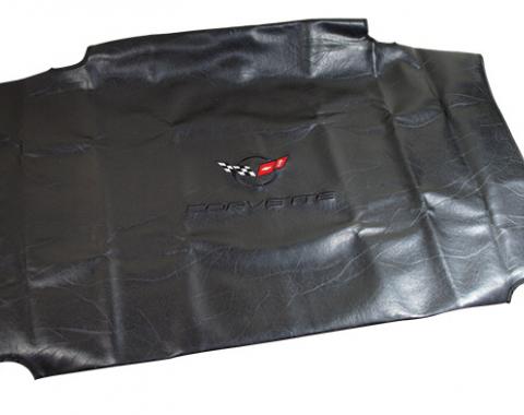 Corvette America 1997-2004 Chevrolet Corvette Embroidered Top Bag Black with Black C5 Logo 41620