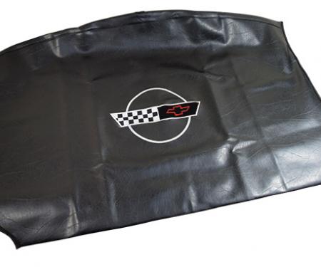 CA 1984-1996 Chevrolet Corvette Embroidered Top Bag Black with 91 96 Logo 41619